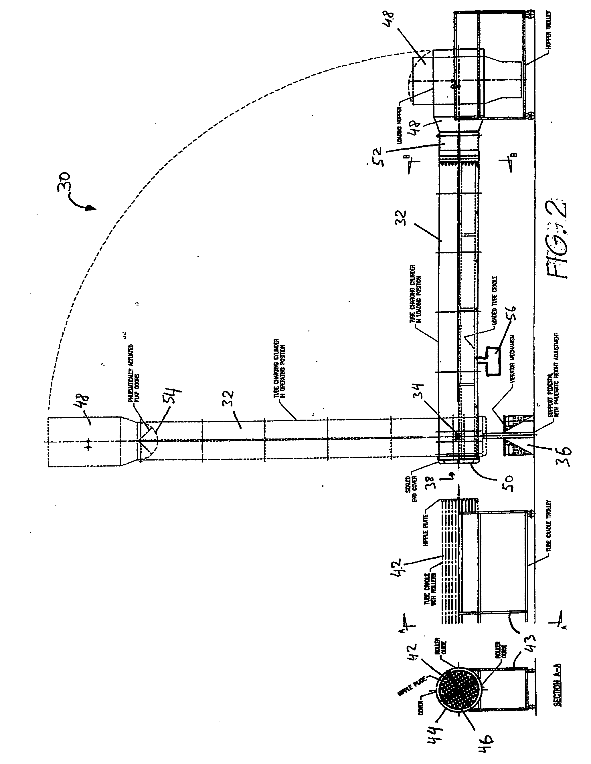Method of charging a container with an energetic material