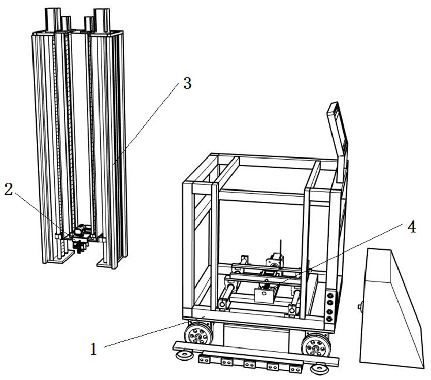 Low-voltage power distribution cabinet operation robot and control system