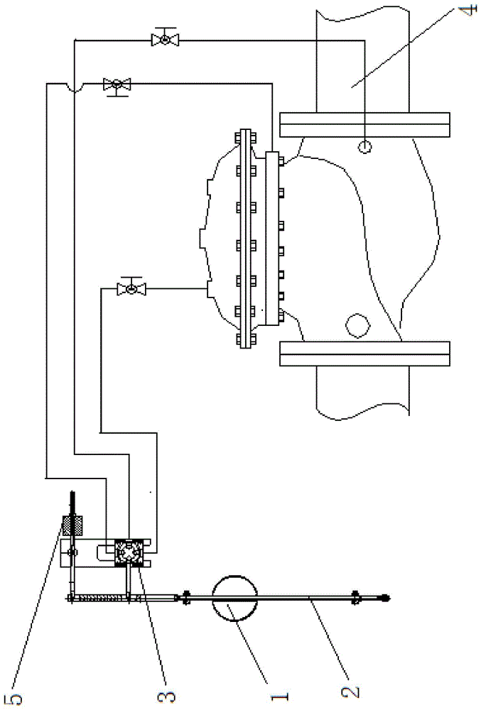 A high and low water level adjustment rotary pilot valve float valve