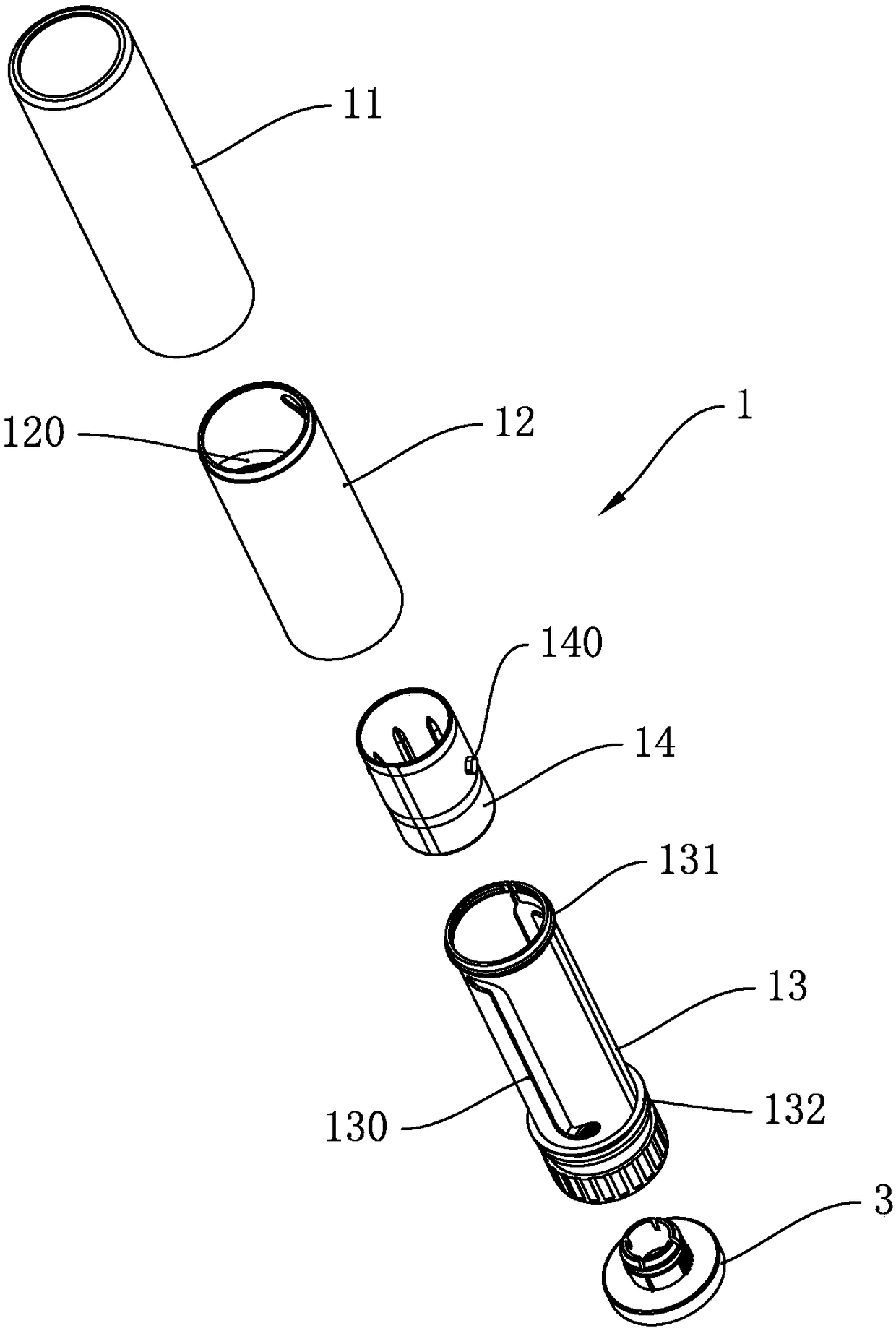Median bundle core and packaging pipe