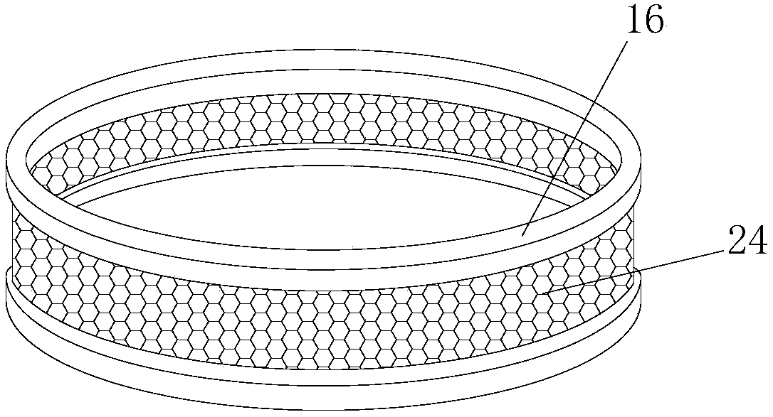 Silica powder grinding device for electricians