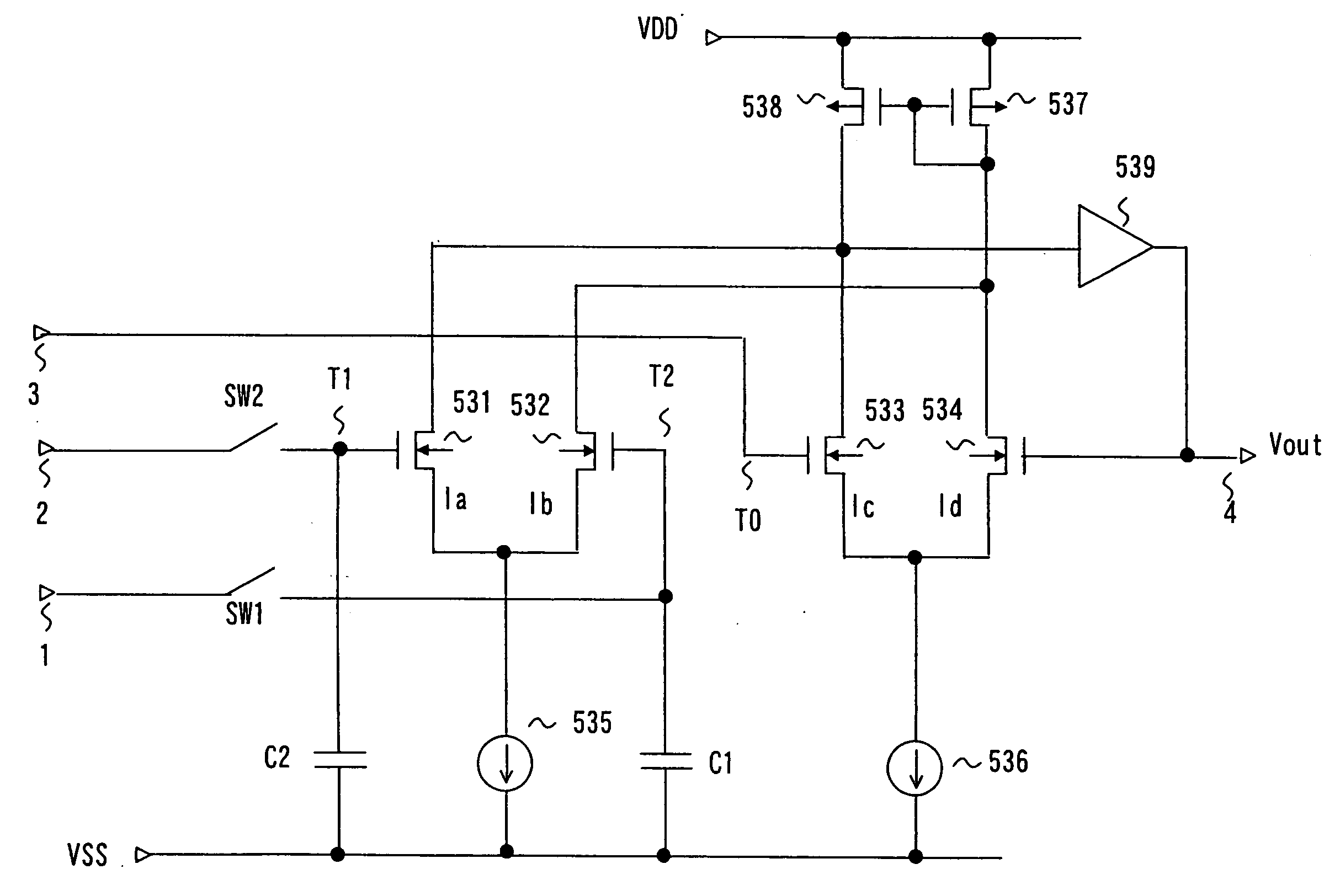 Differential amplifier and digital-to-analog converter