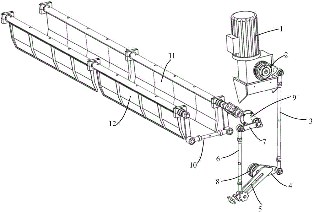 Cloth wobbling system with multiple sets of left-right wobbling mechanisms and two sets of front-back wobbling mechanisms