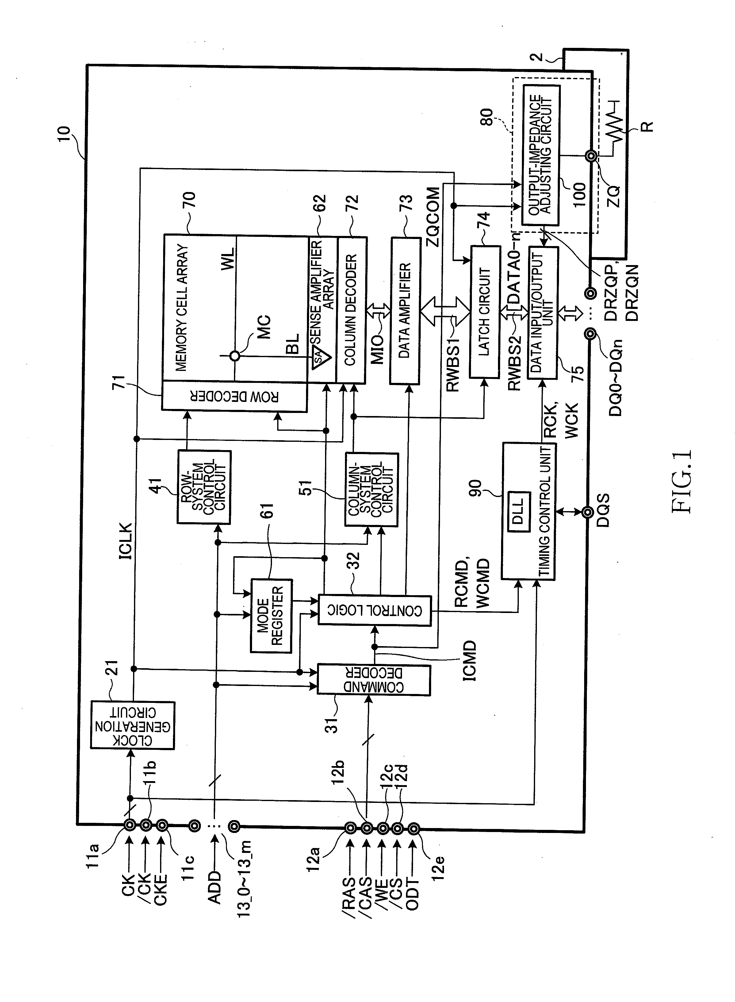 Semiconductor device and circuit board having the semiconductor device mounted thereon