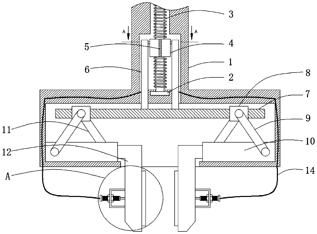 A new energy intelligent robot clamping mechanism