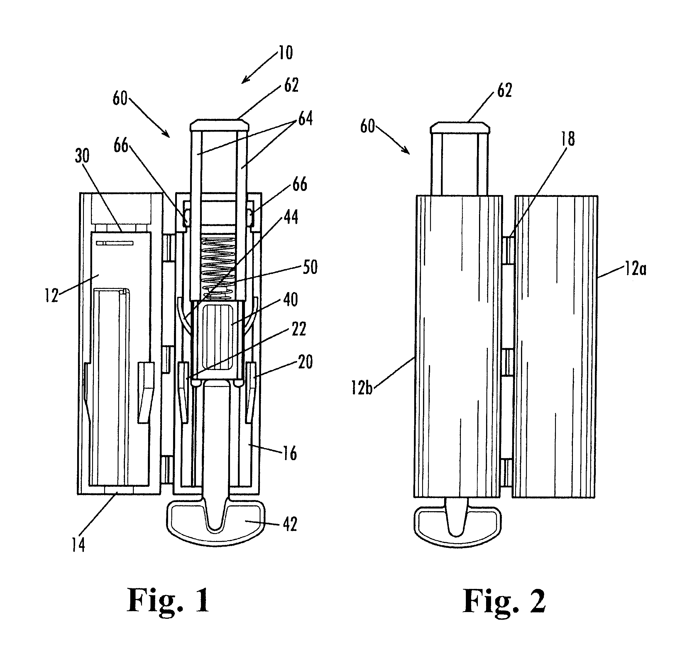 Lancing device with reuse prevention mechanism