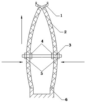 Adjustable carbon fiber wheel rim combined structure