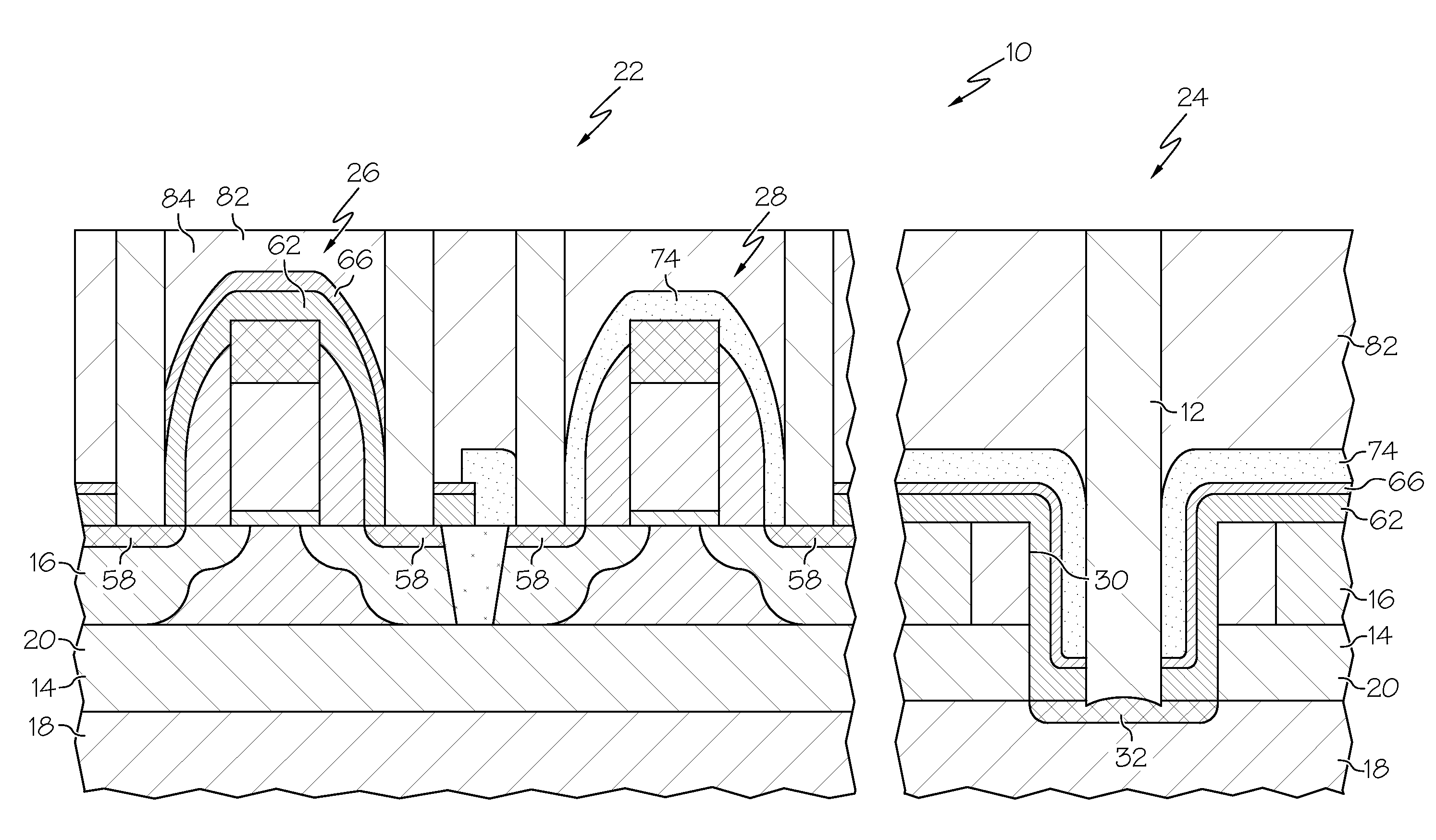 Methods for fabricating integrated circuits having substrate contacts and integrated circuits having substrate contacts