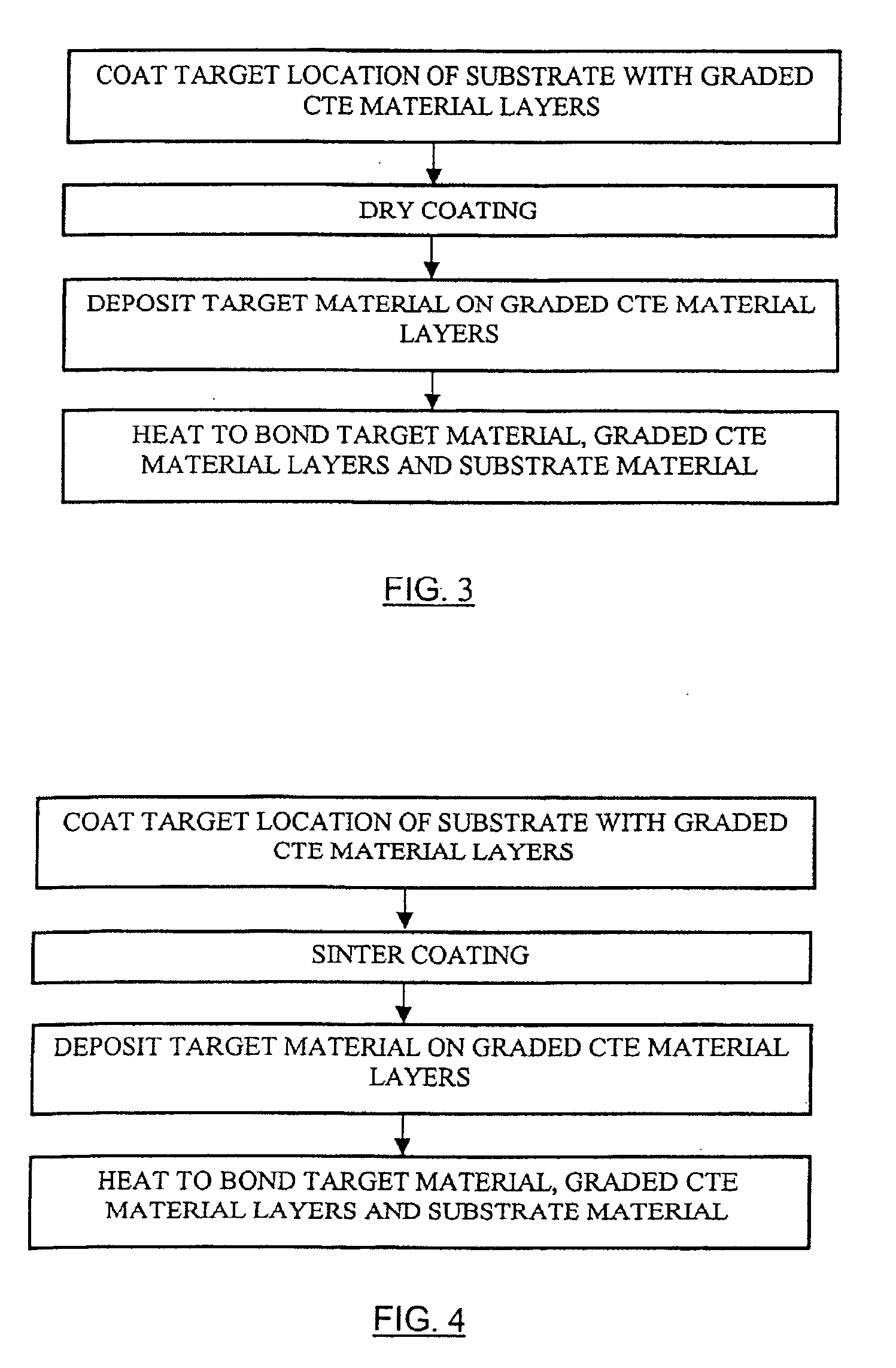 Method for making a light weight high performance target