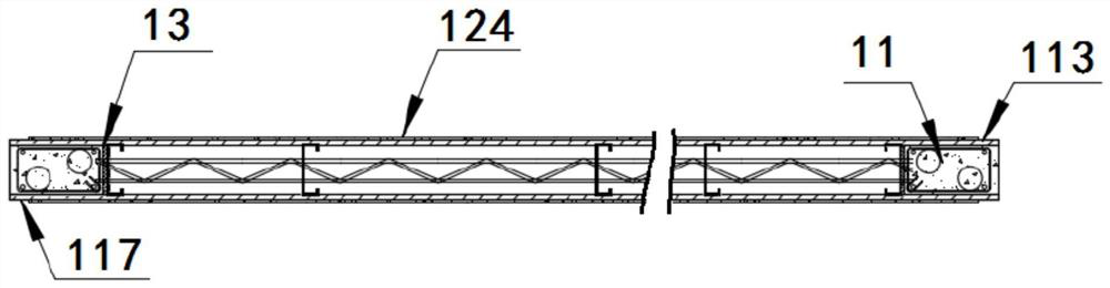 A kind of prefabricated quick-assembled fence structure and construction method