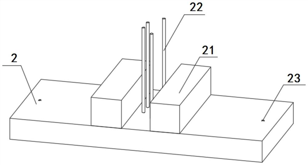 A kind of prefabricated quick-assembled fence structure and construction method