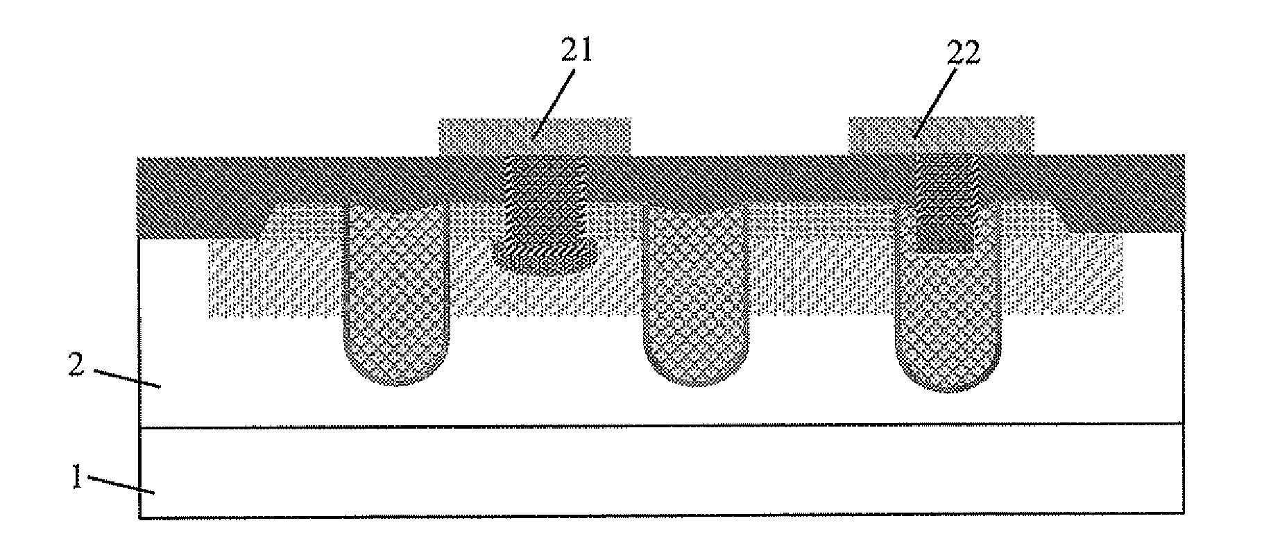 Trench mosfet with trench contact holes and method for fabricating the same