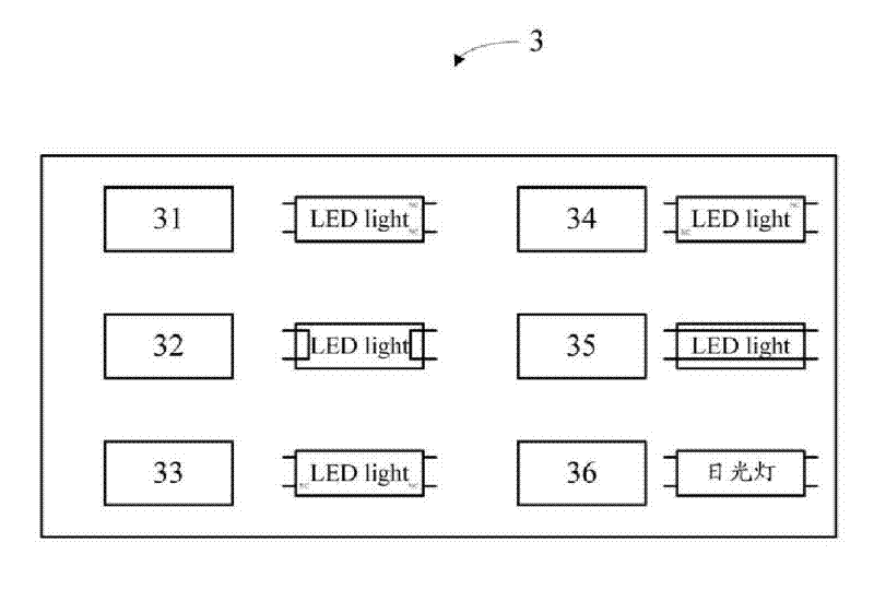 Lamp tube switching circuit