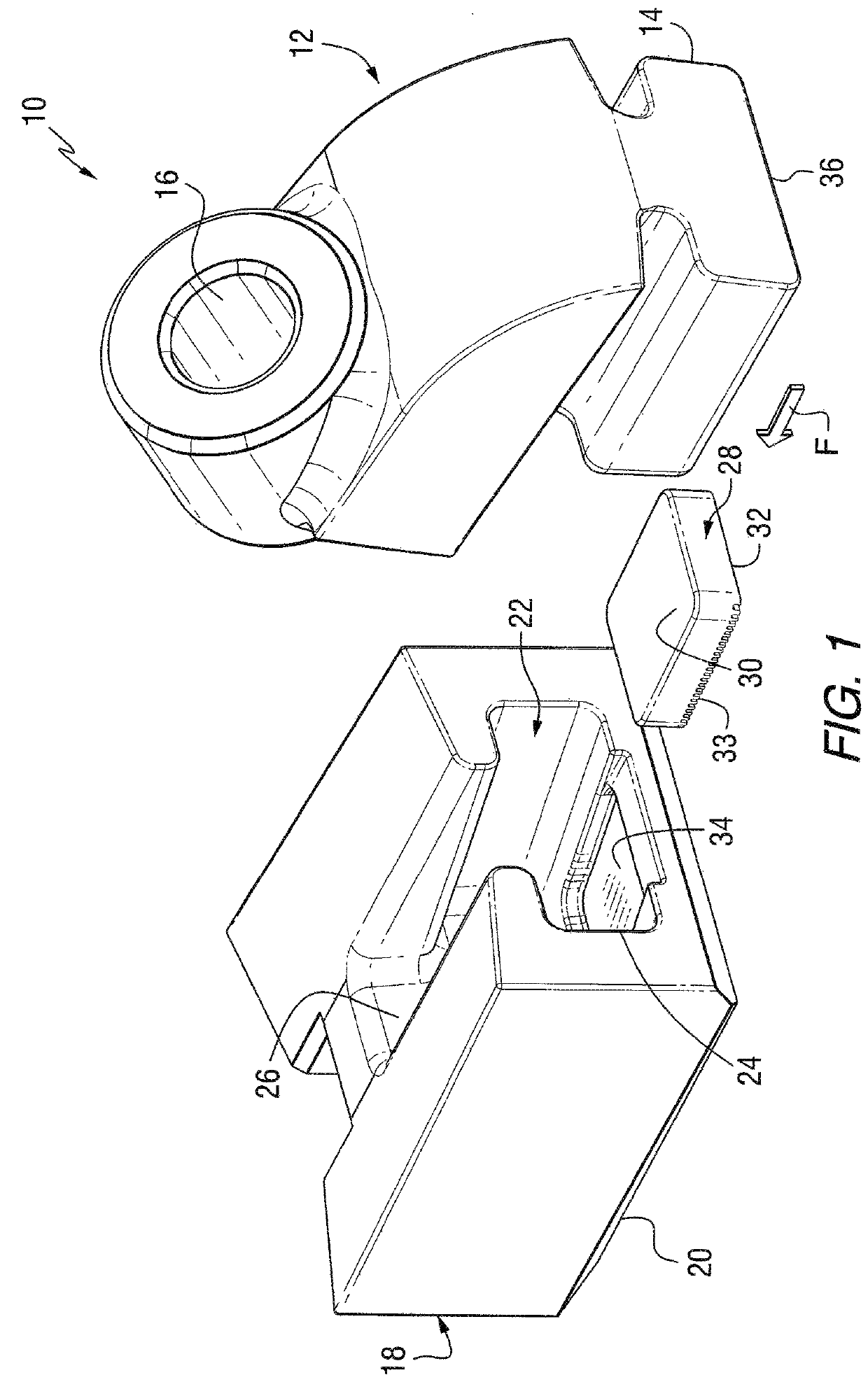 Cutting tool mounting assembly