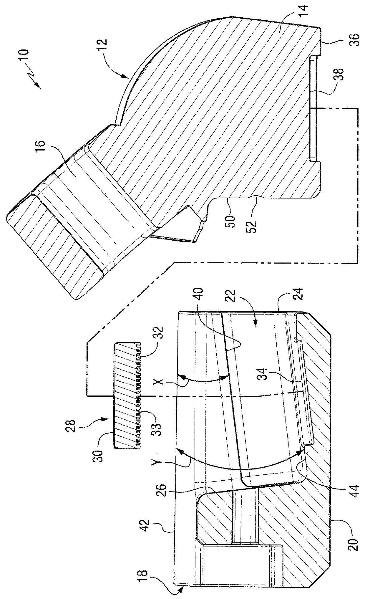 Cutting tool mounting assembly