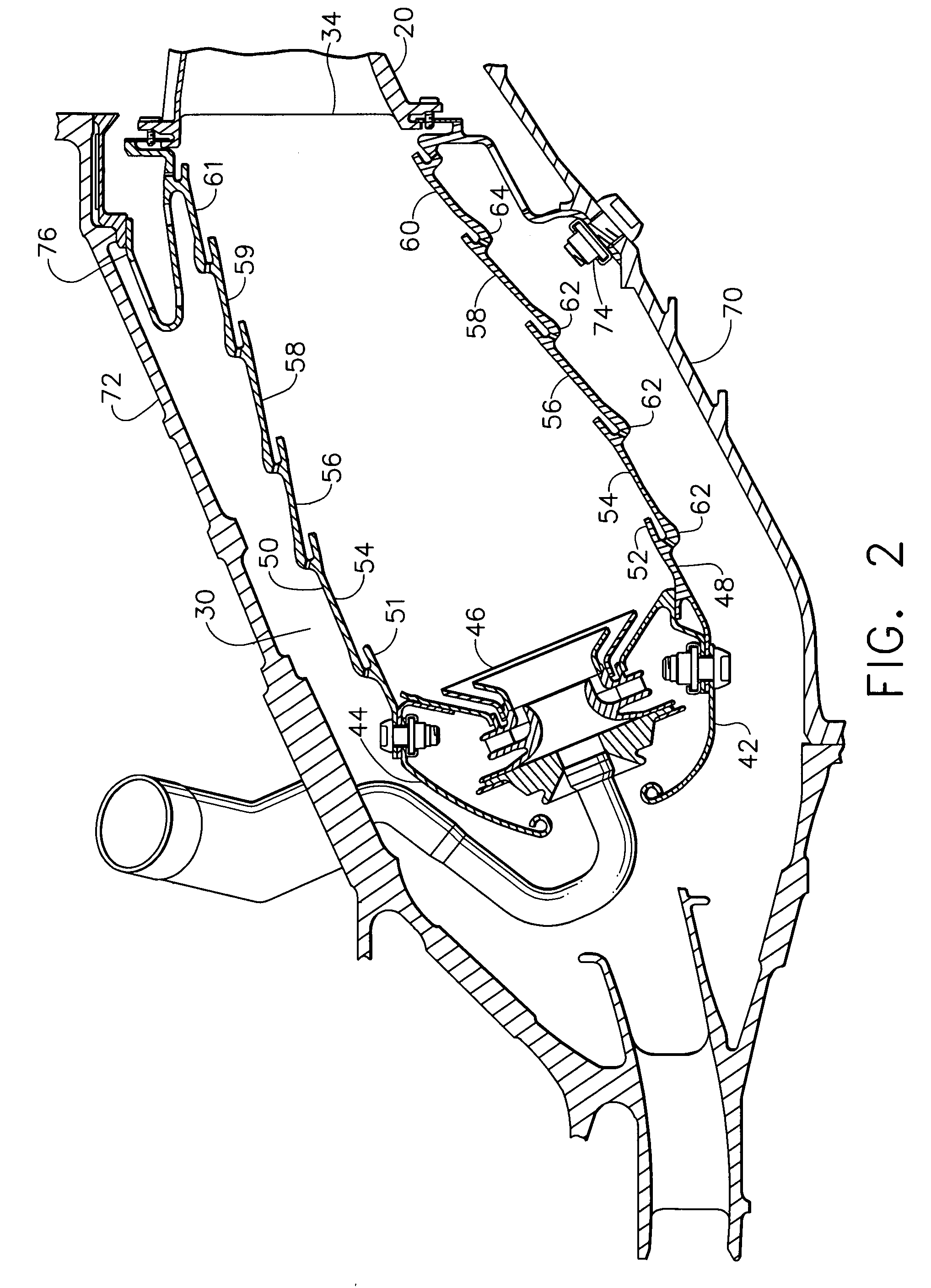 Method for repair and replacement of combustor liner panel