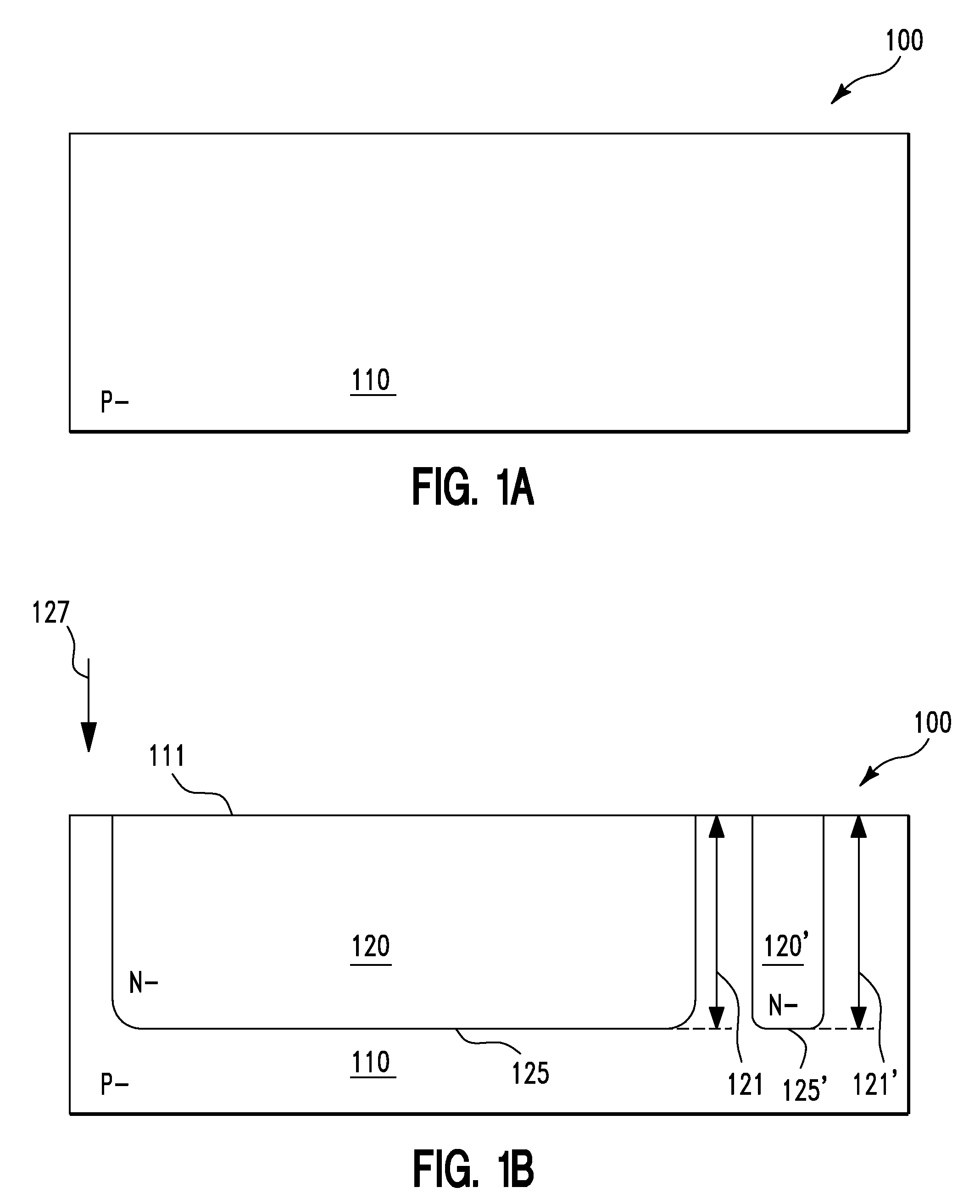 Guard ring structures for high voltage  CMOS/low voltage CMOS technology using ldmos (lateral double-diffused metal oxide semiconductor) device fabrication