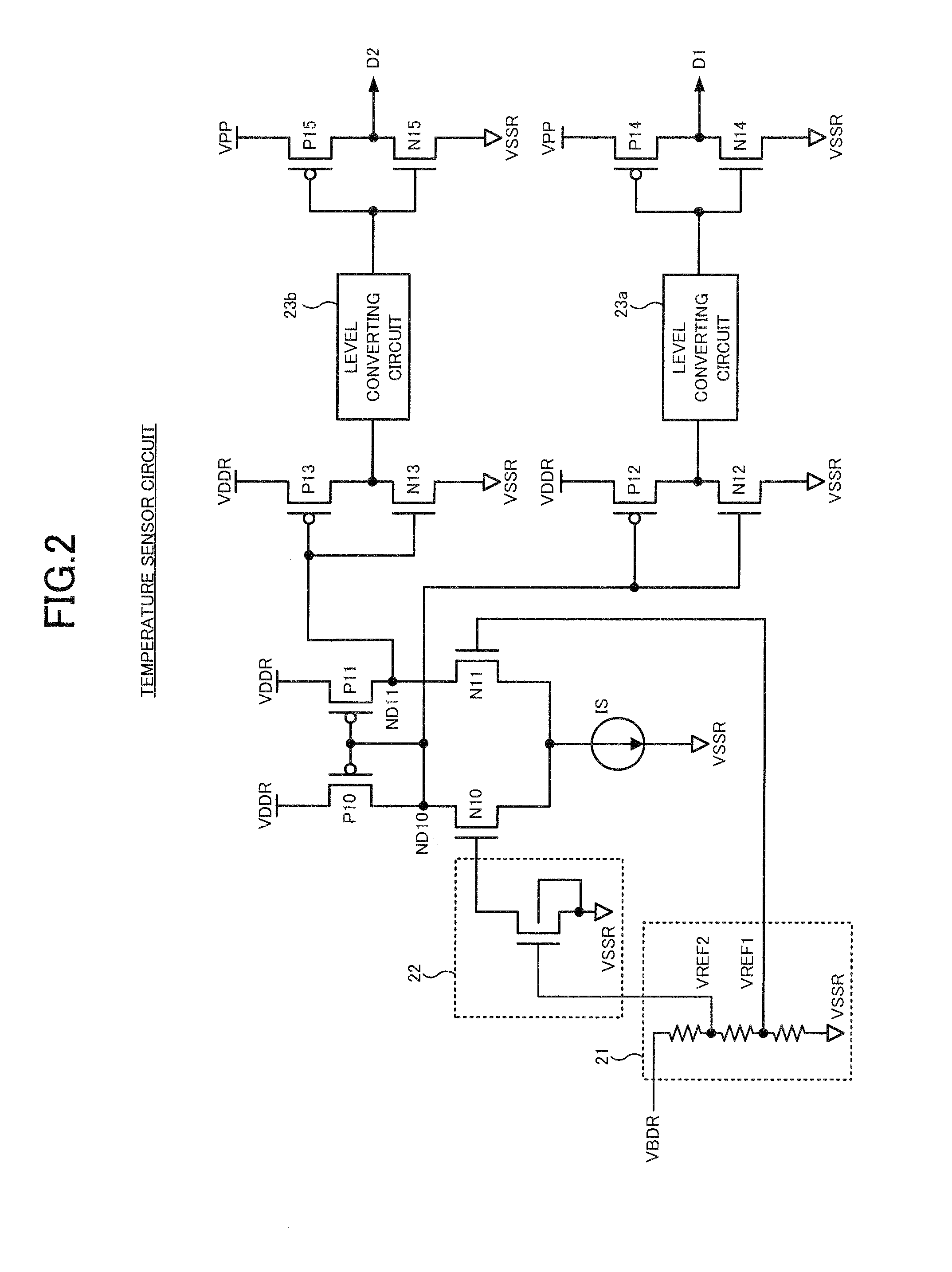Reference voltage generating circuit and semiconductor integrated circuit device