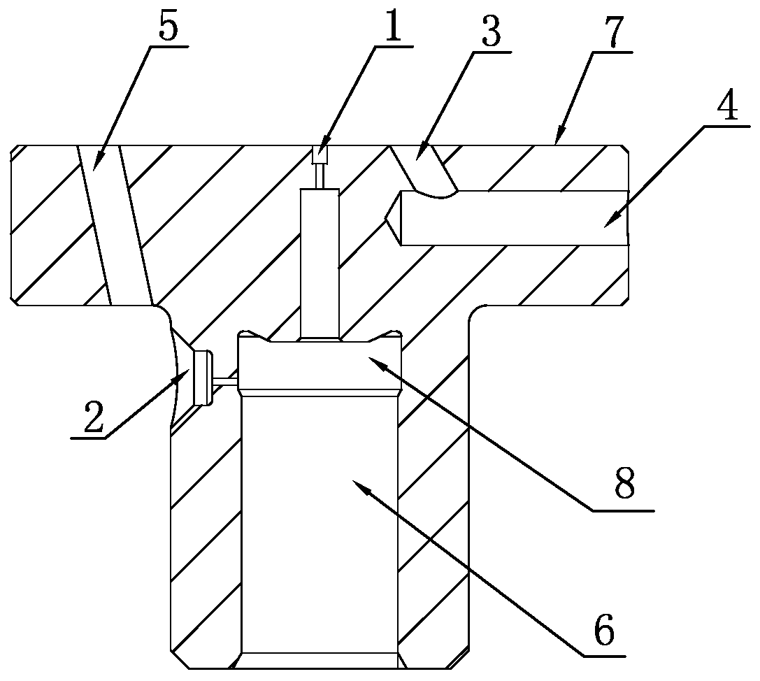 Hydraulic throttle valve of high-pressure common rail oil injector