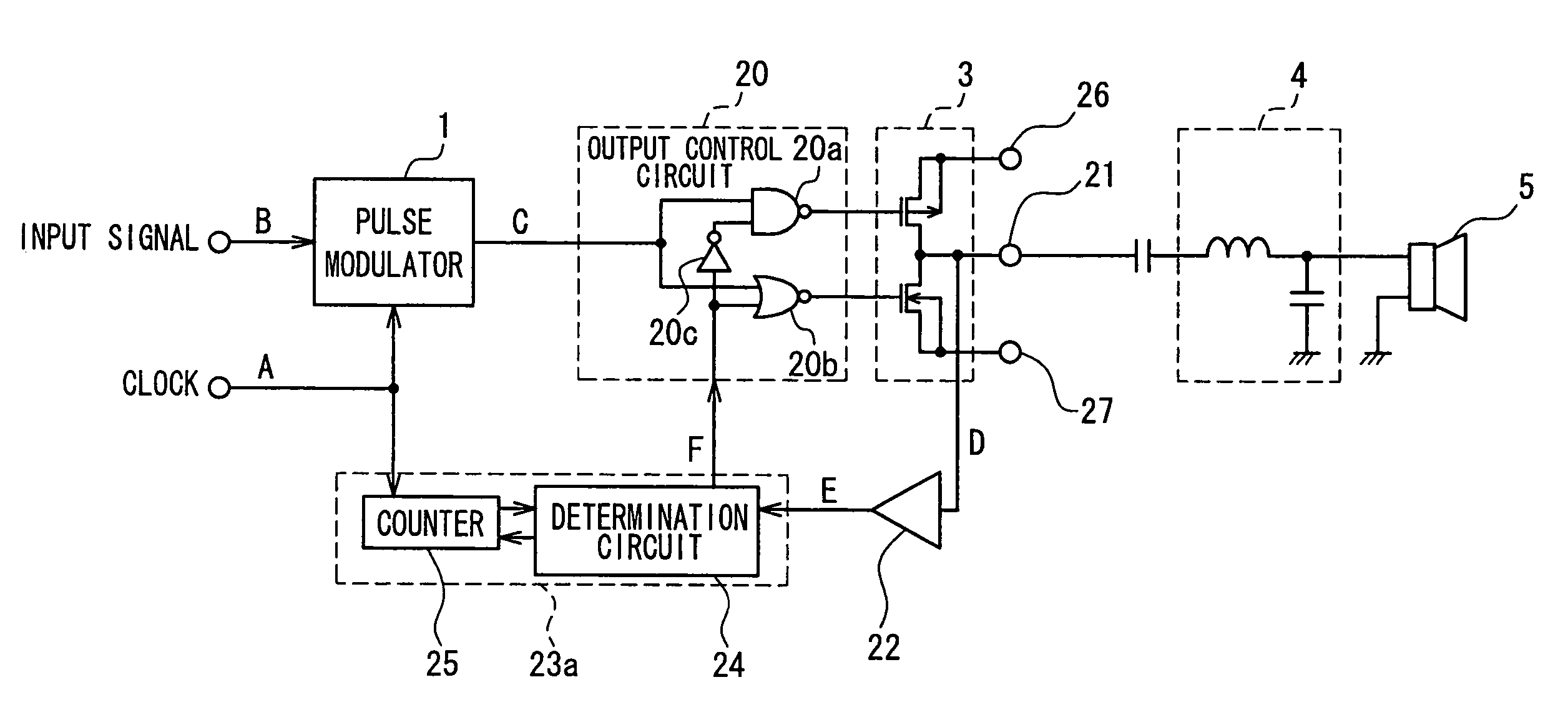 Pulse modulation type electric power amplifier