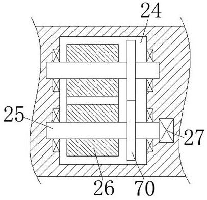 A kind of processing equipment for automatic finishing leather