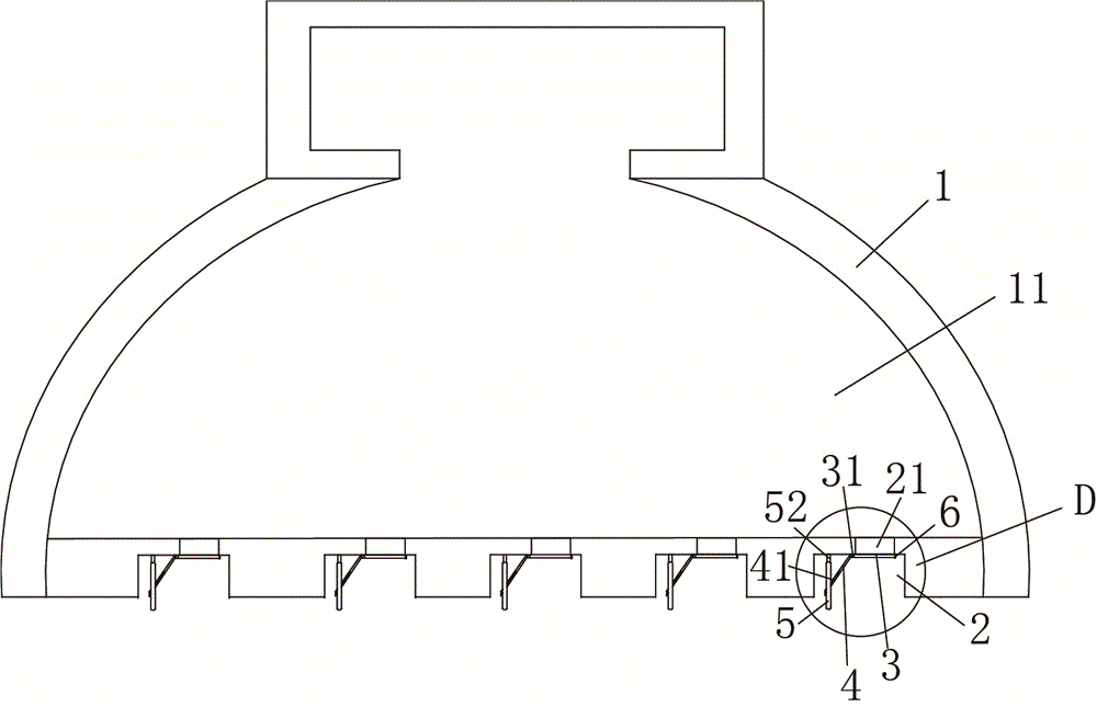 Material taking device