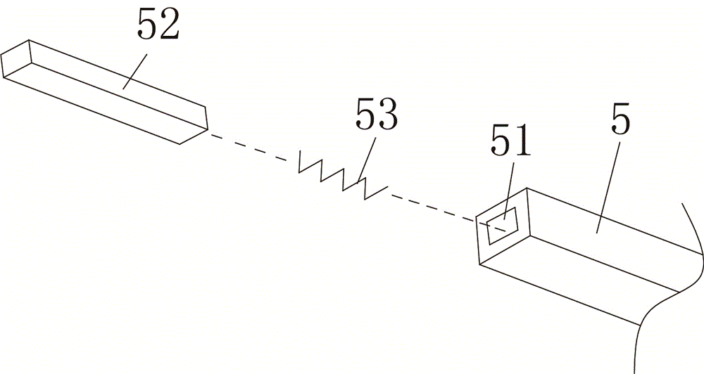 Material taking device