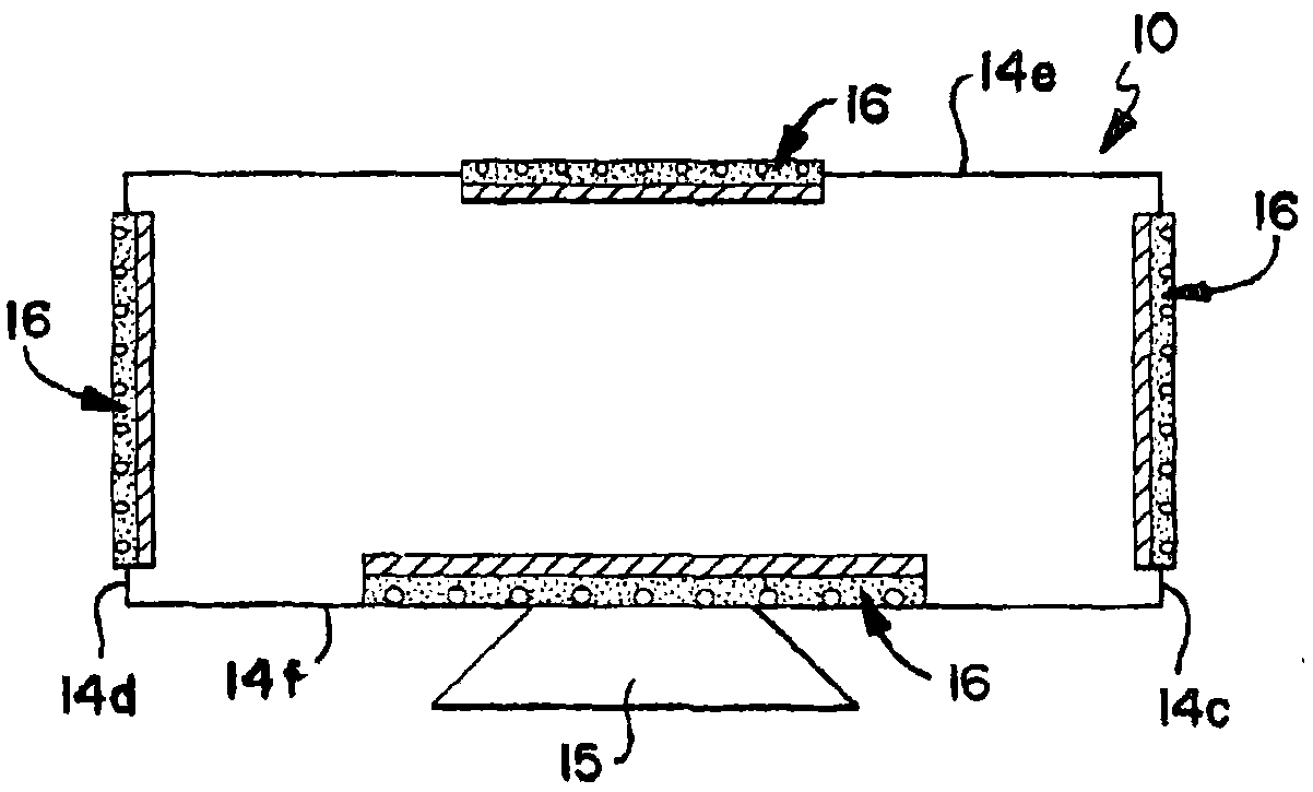 Electronic display device with integrated lighting system