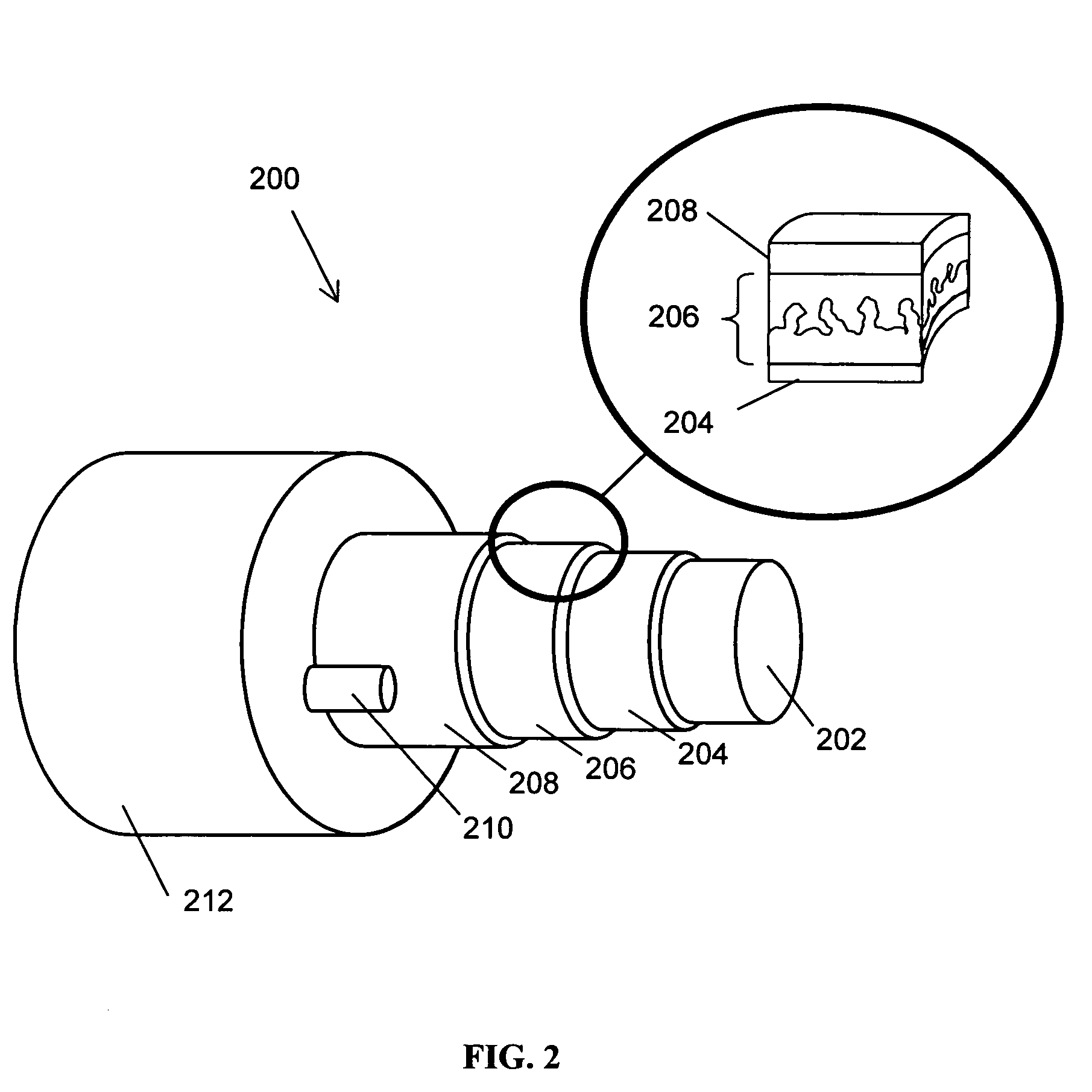 Organic devices having a fiber structure