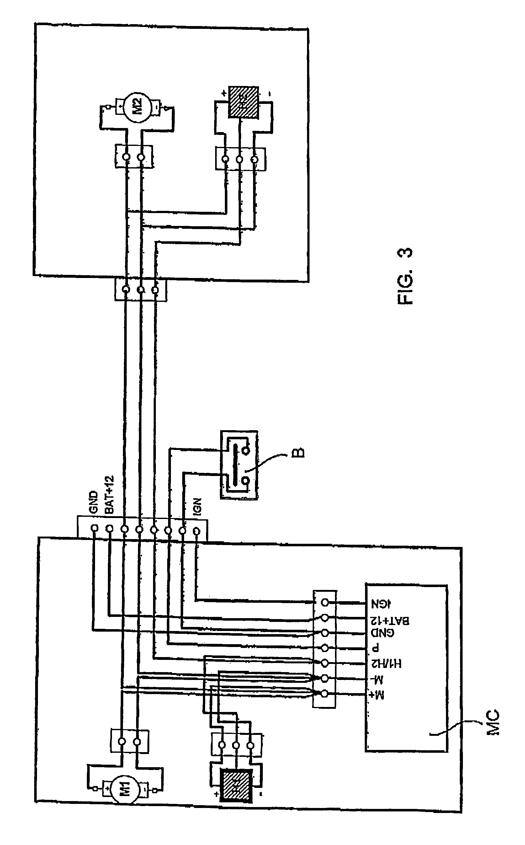 Outside rearview mirror flexing mechanism and control method thereof