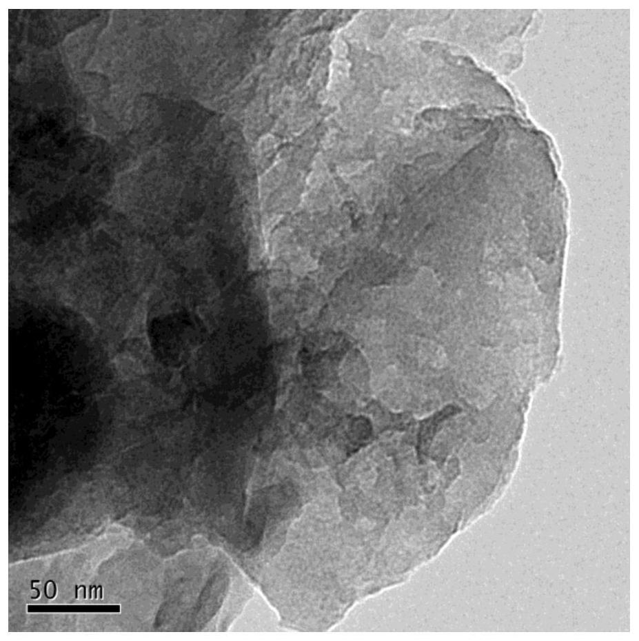 An iron-nitrogen-carbon composite material containing a single-atom active site, and its preparation and application method