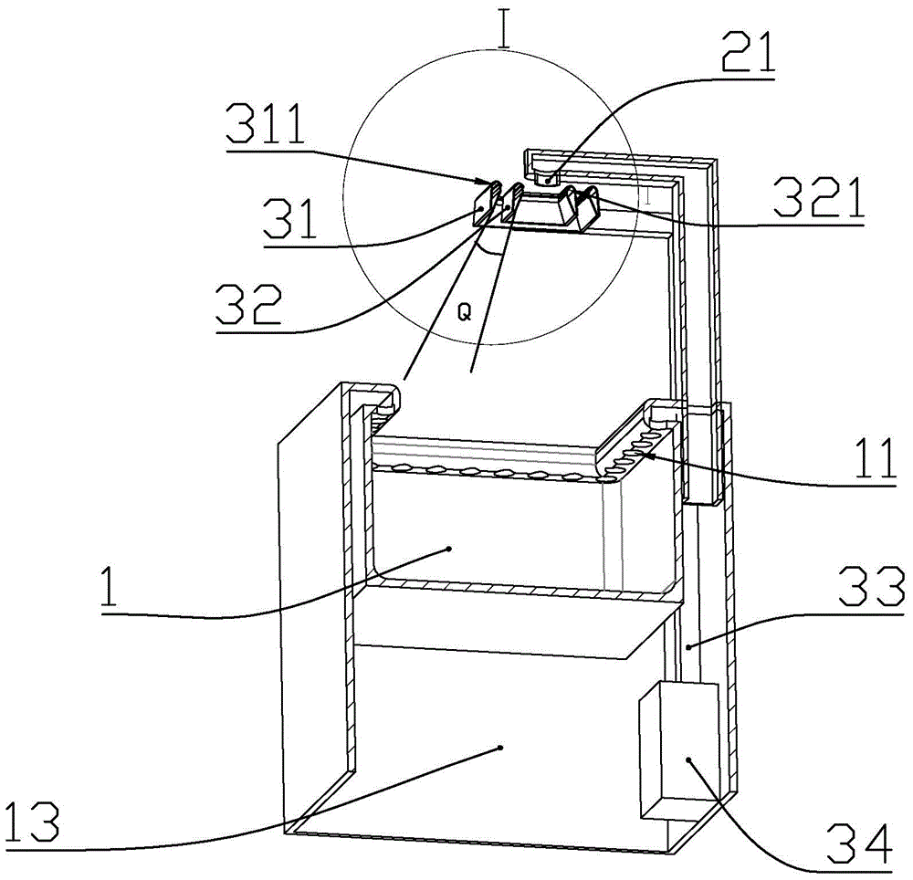 An automatic splash-proof washbasin device