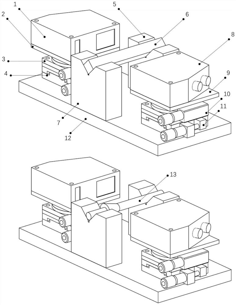 Detection method and device for workpiece forming process