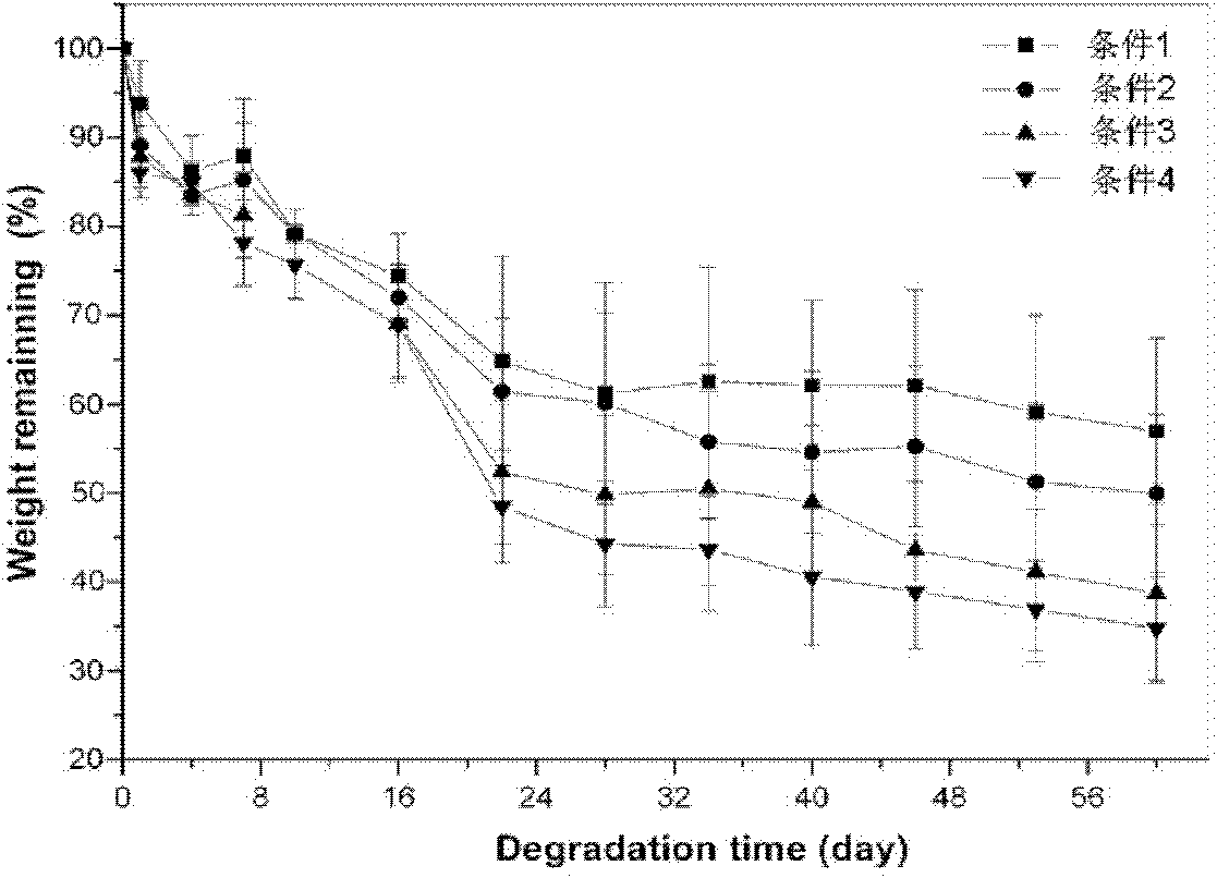 Galactosylated chitosan scaffold material for bioartificial liver and preparation method thereof