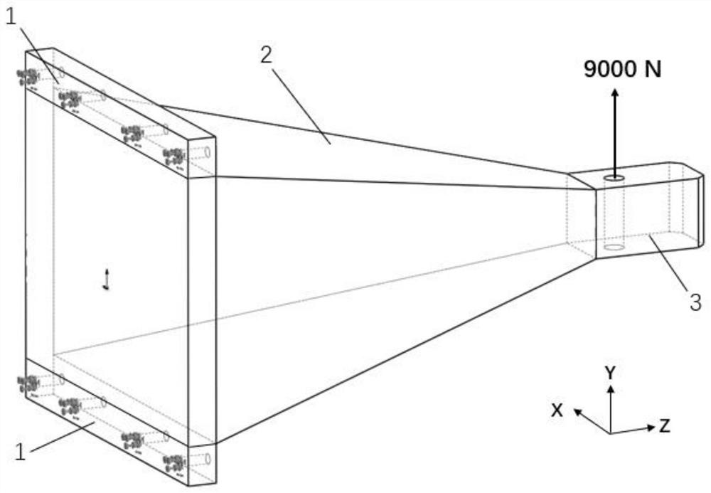 Lightweight design method for large and medium-sized parts based on generative optimization and guided reconfiguration