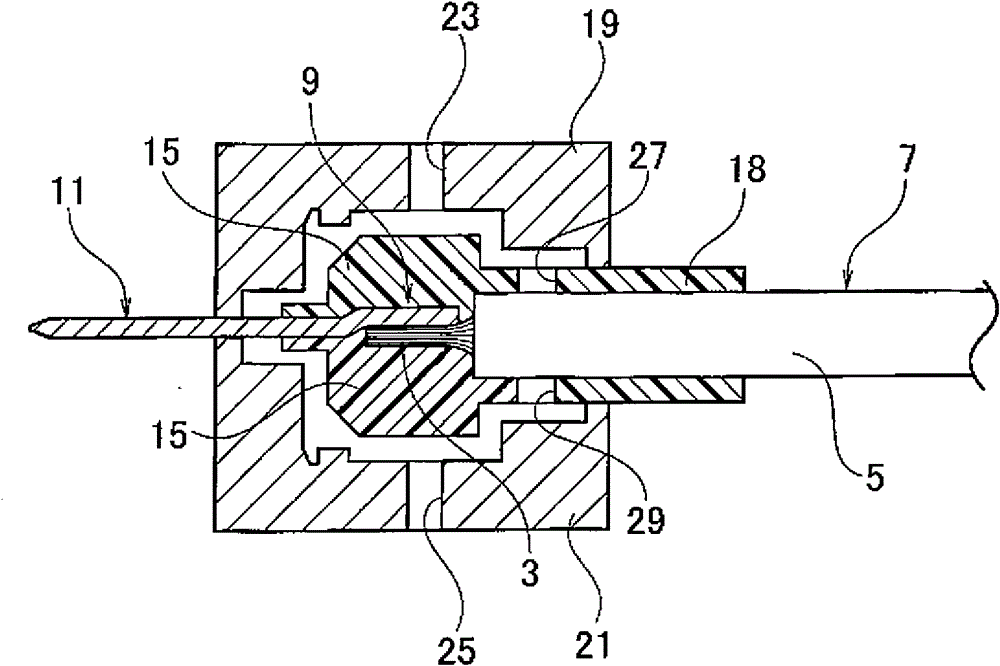Method for integrally forming connector, and connector