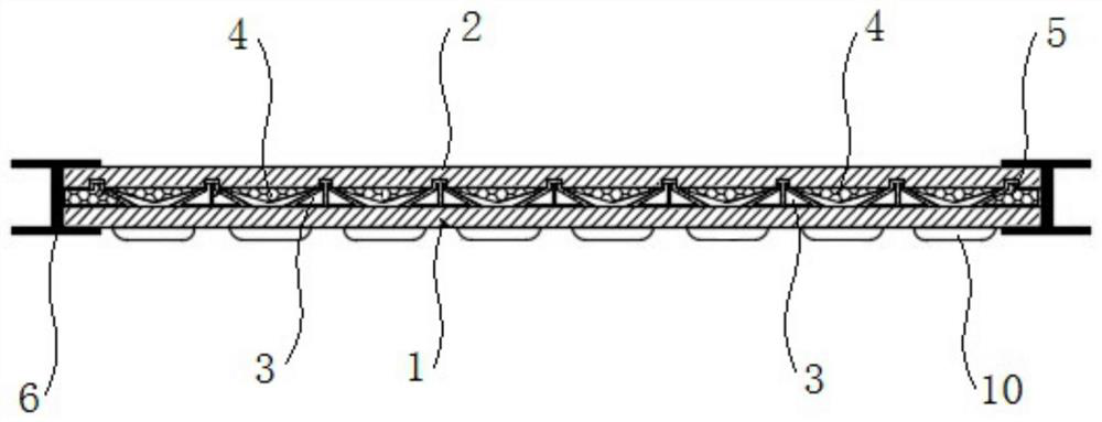 Sound barrier with air resonant cavity