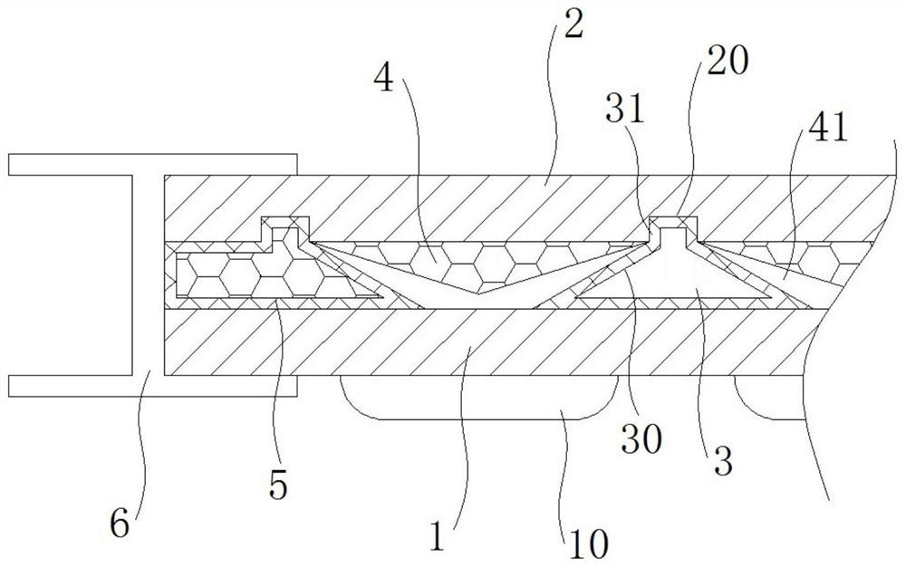 Sound barrier with air resonant cavity