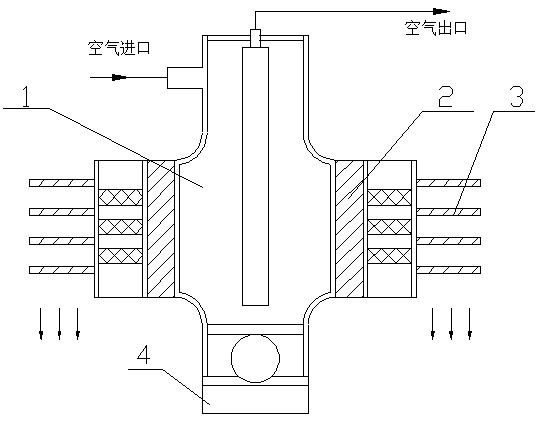 Semiconductor refrigeration dryer and refrigeration drying method