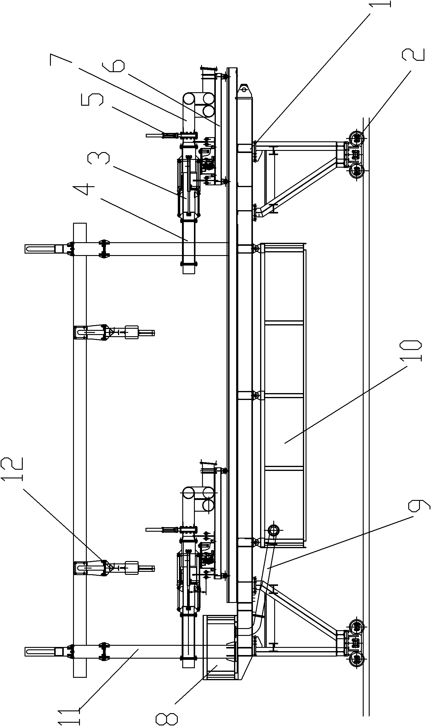Pipe connecting device