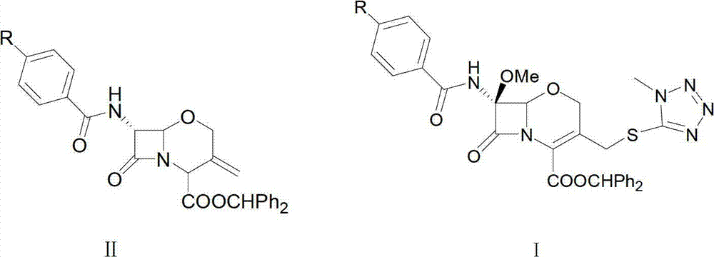 Method for preparing oxygen cephalosporin compound