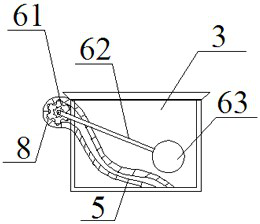 A hydraulic type biogas digester with automatic feeding and discharging and its automatic feeding and discharging method