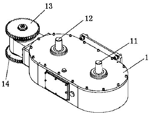 Power-synthesis transmission device