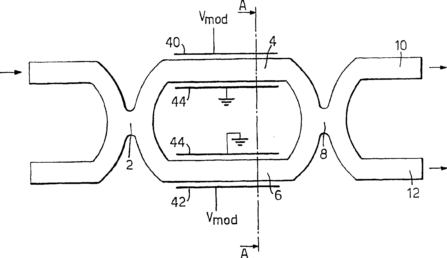 Optical modulator with pre-determined frequency chirp