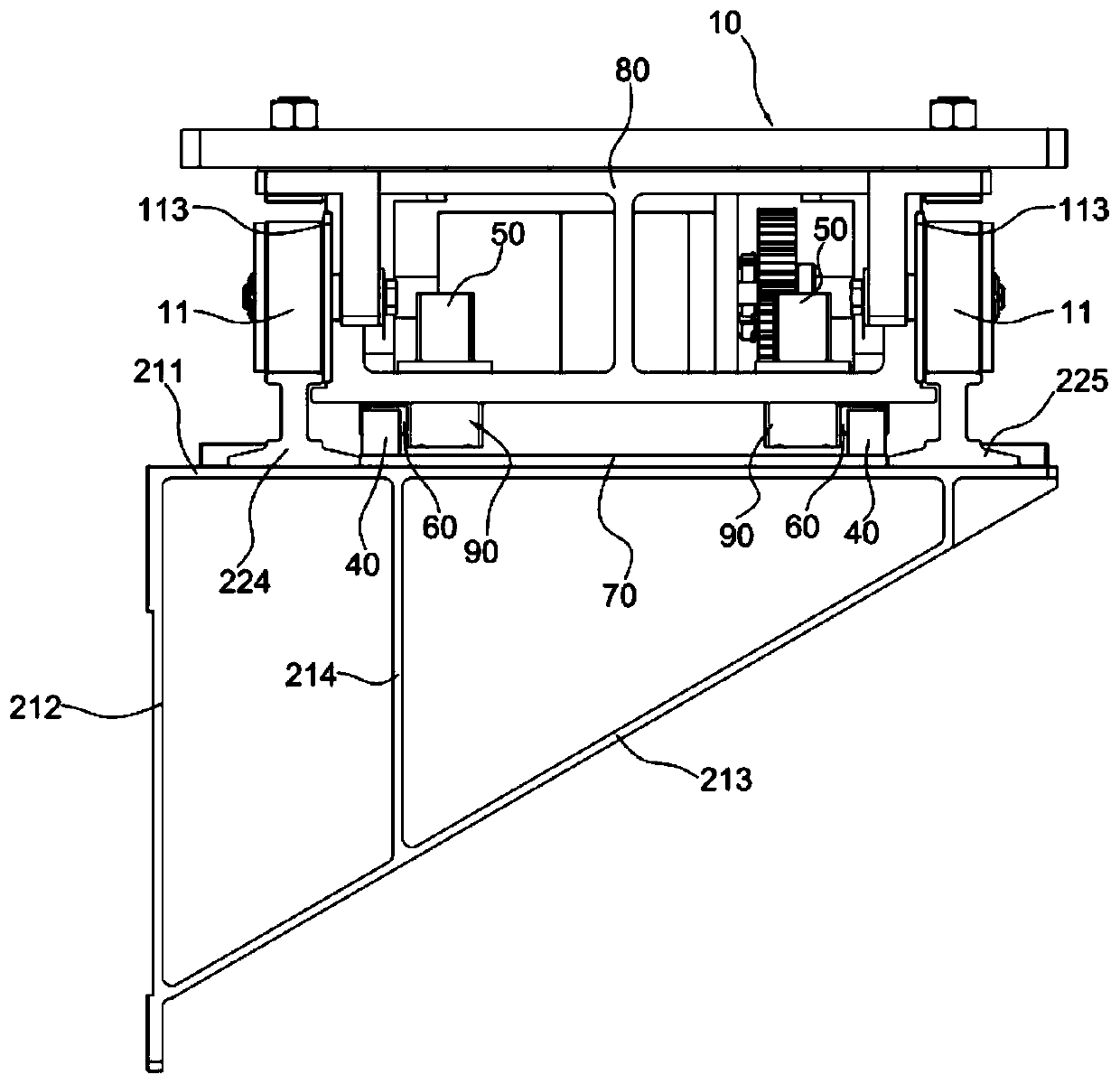 Tunnel inspection robot