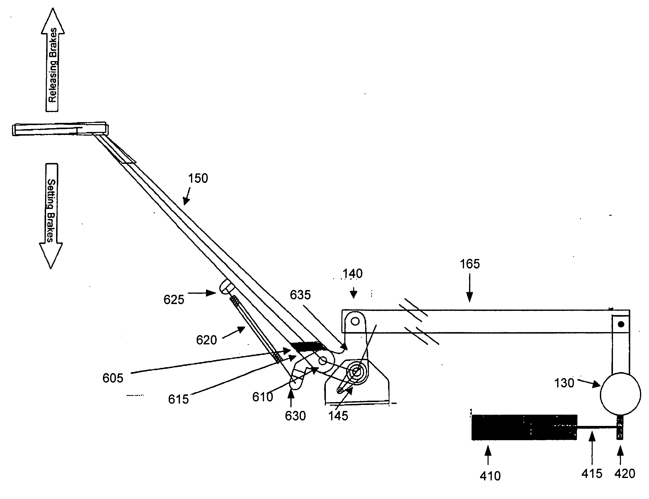 Brake system for a well service or drilling hoist