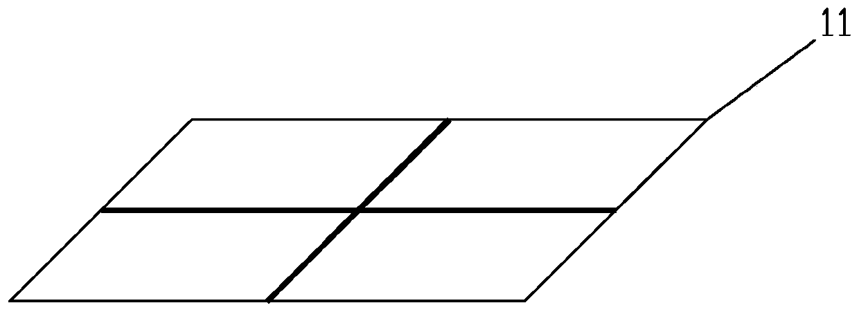 Floor common formwork removing pre-buried part assembly and manufacturing and mounting construction methods thereof