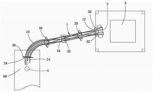 Blanked material transmission guiding mechanism and transmission method of blanked materials