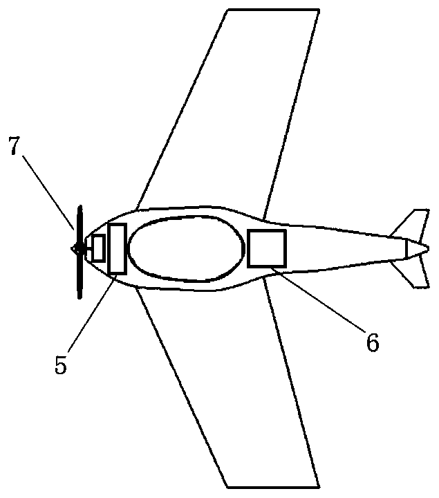 Electric aircraft driven by hybrid power battery