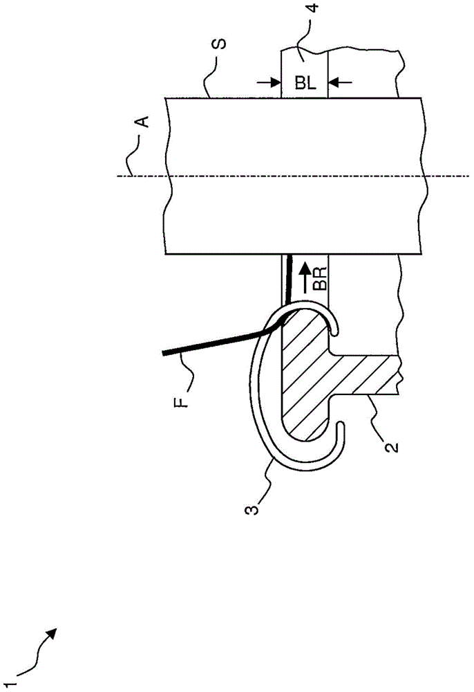 Wire guide rings for spinning or winding machines